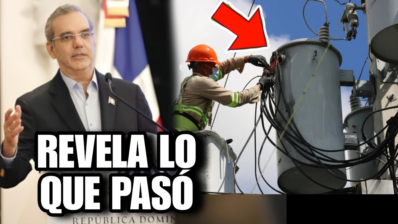 Lo que acaba de decir ABINADER sobre el Apagón Nacional 