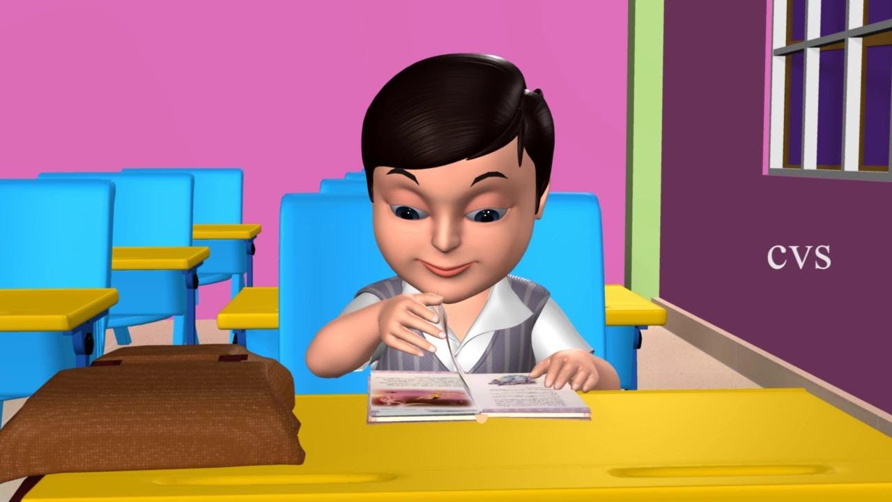 Poddunne manamu levali - 3D Animatiojn Telugu rhyme with lyrics for children