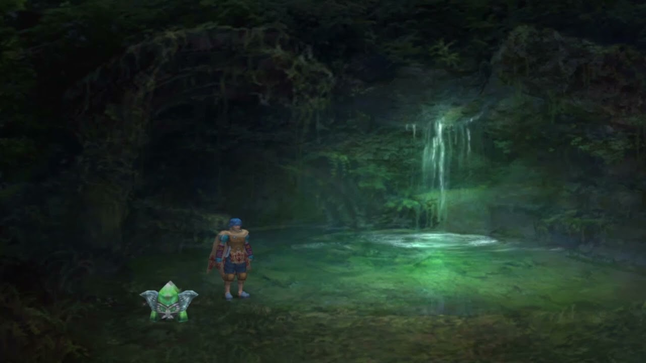 Deep in the mystic forest lies an ancient spring with a legendary spirit... and a treasure chest...