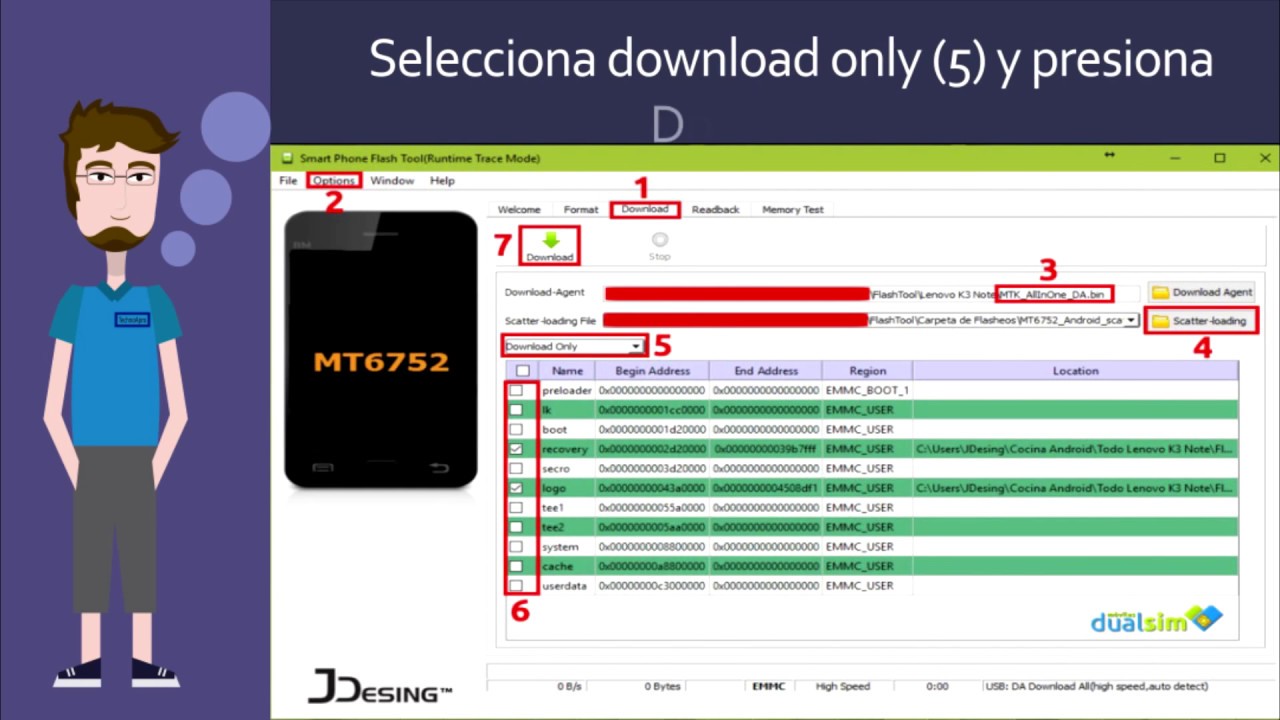 Rom Stock Blu Dash 5.0 (Official firmware, Desbrickeo, Revive, models D410a - D410i) MEGA