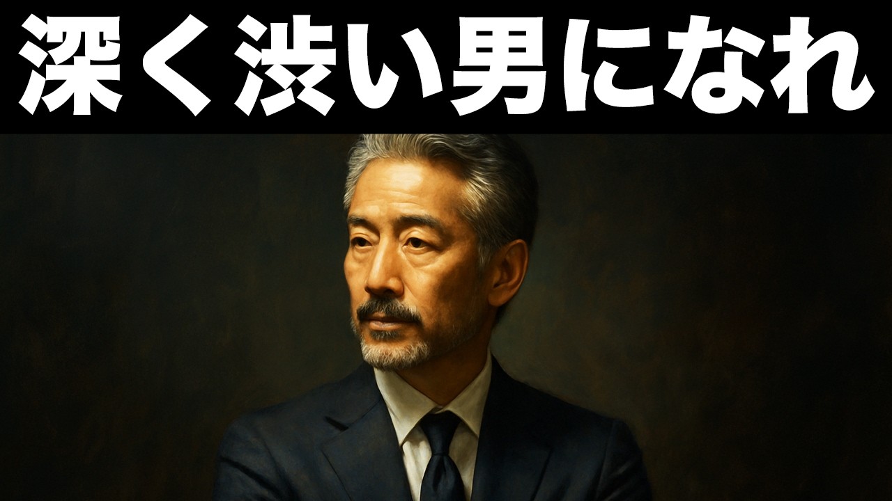 歳を重ねるほどかっこよくなる男の共通点｜成熟した男の生き方哲学