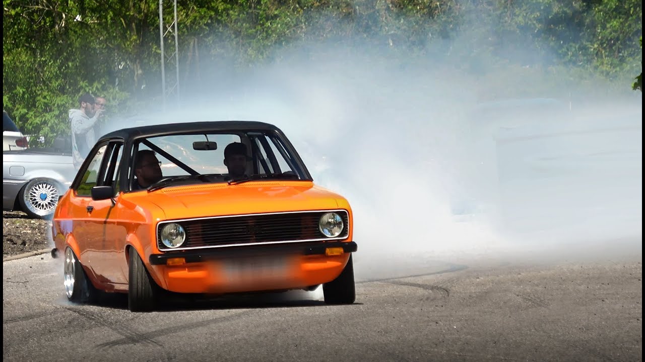 Cars Leaving a Car Show - May 2019!