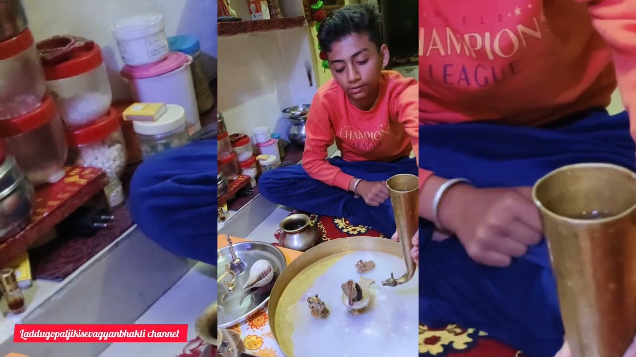 महाशिवरात्रि पर कि हमने चार पहर की पूजा परिपूर्ण हुई रात्रि पूजा के बाद#laddugopalkisevagyanbhakti 