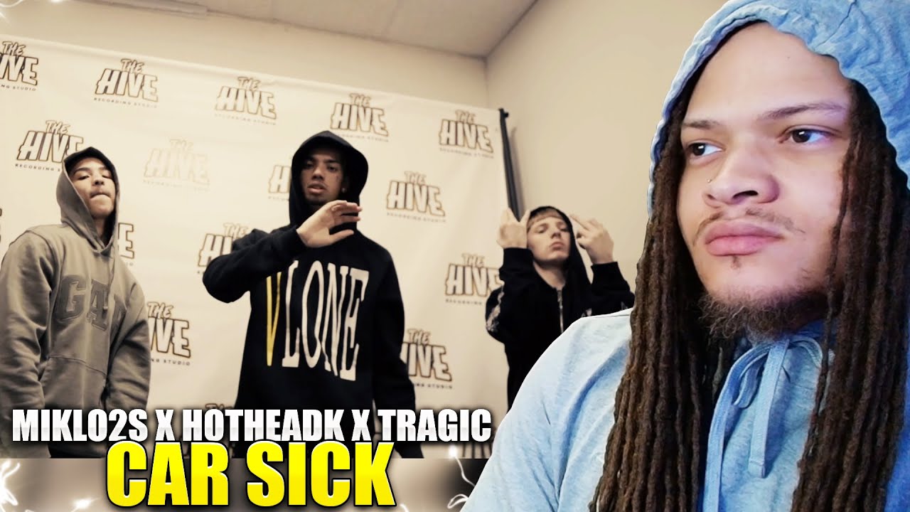 WHO DIDNT BLOW HEATER?! Miklo2s x HotHeadK x Parkboy Tragic - Car Sick (Official Video) REACTION!