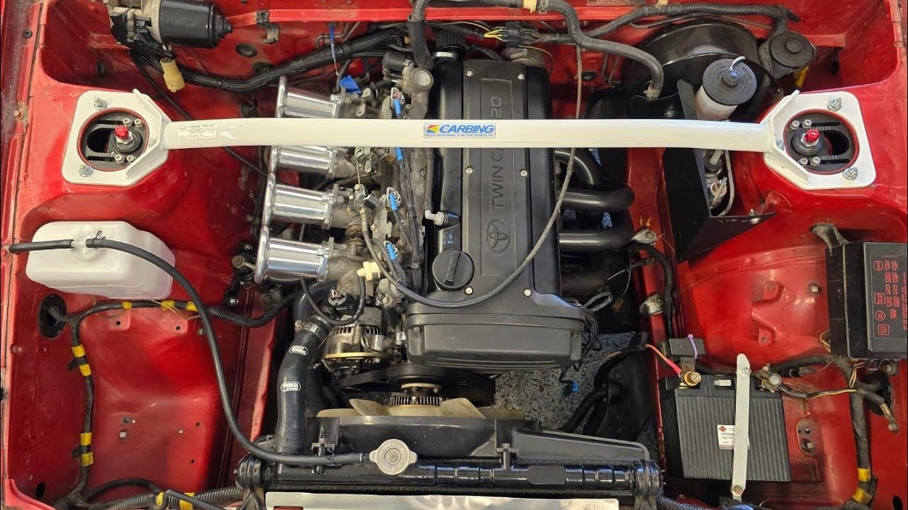 AE86: 4age 20v blacktop swap part 1.
