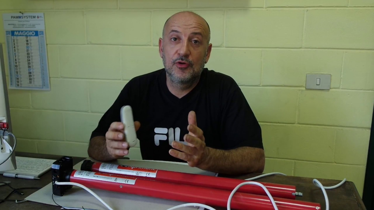 motore tapparelle con telecomando