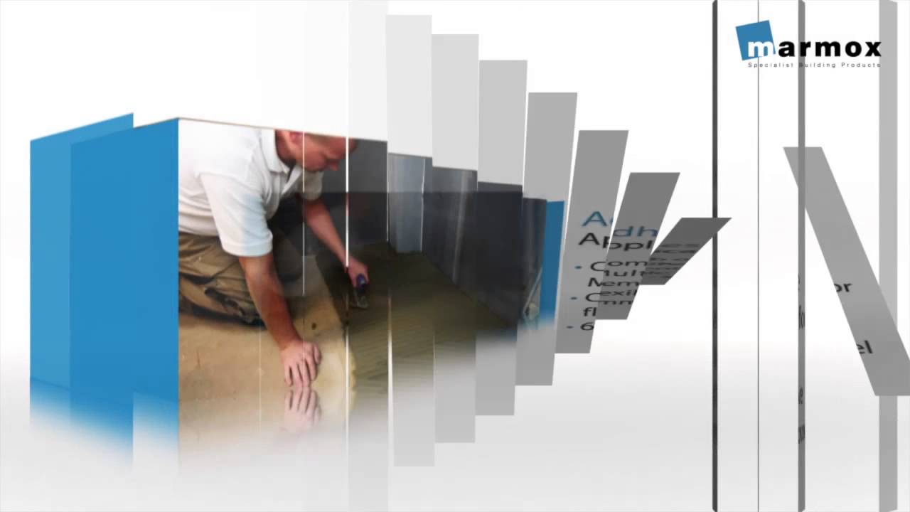 Marmox Multiboard On Floor Using Tile Adhesive
