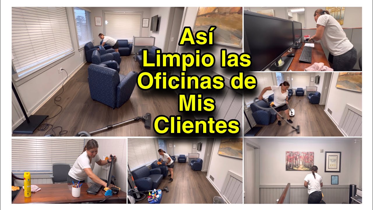 ✅ASÍ SE LIMPIAN UNAS OFICINAS ✅NO TENNGAS TEMOR DE LIMPIAR LAS COMPUTADORAS ✅