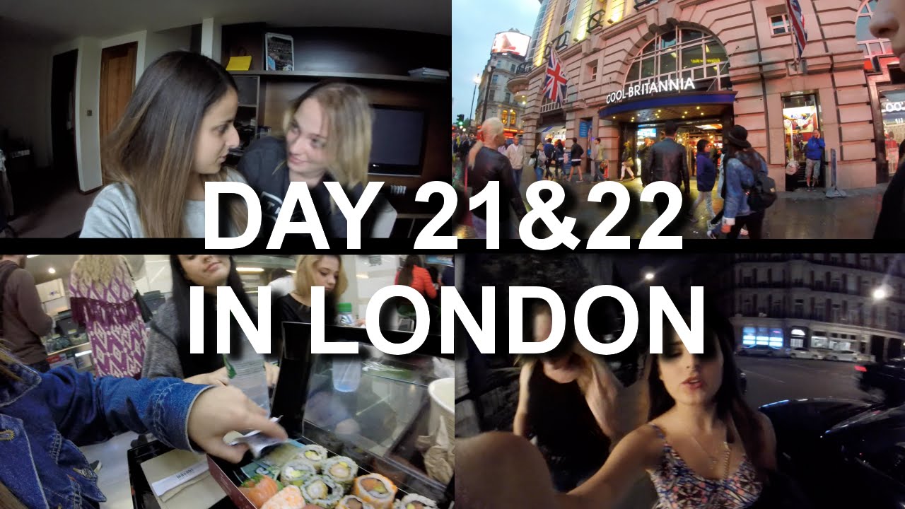 Stash, sushi, e girls night out (#LondonLife Day21&22) || K4U Vlogs.