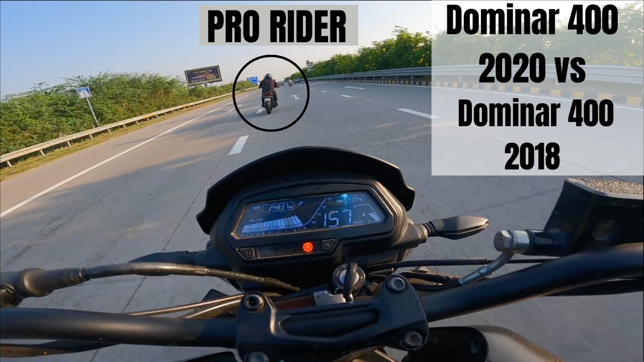 Dominar 400 2018 vs Dominar 400 2020 Long Race