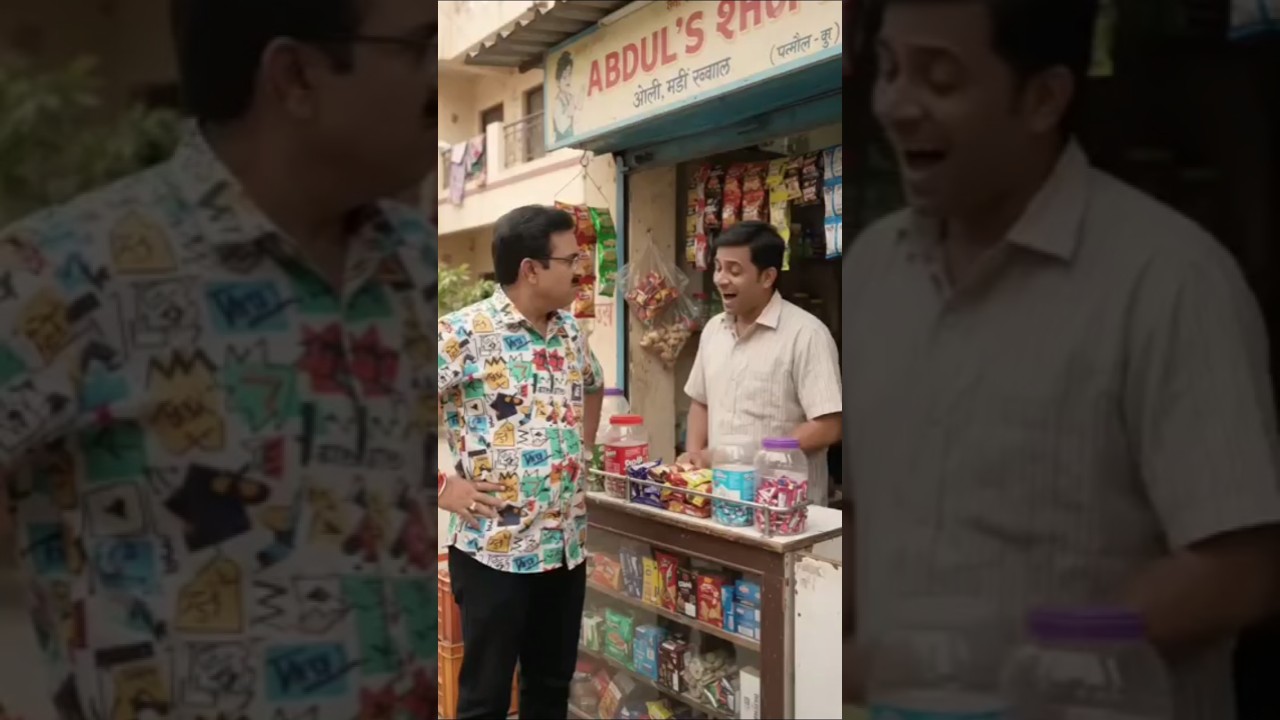 Sugar Gets Expensive! Jethalal Creates Chaos at Abdul&rsquo;s Shop 😂🥤 #shorts