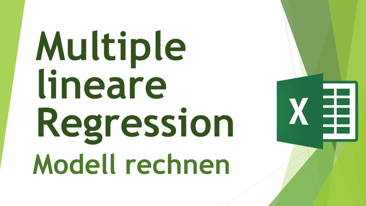 Multiple lineare Regression in Excel rechnen - Daten analysieren in Excel (8)