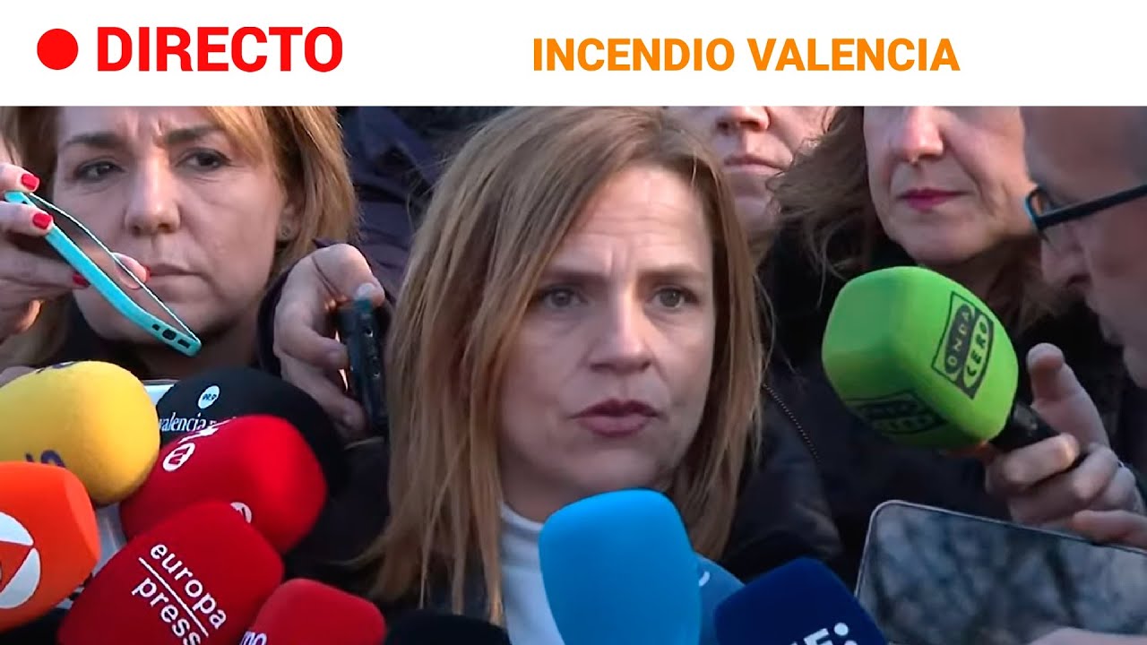 INCENDIO VALENCIA: 9 CUERPOS localizados entre los RESTOS del EDIFICIO en una 1º INSPECCIÓN | RTVE