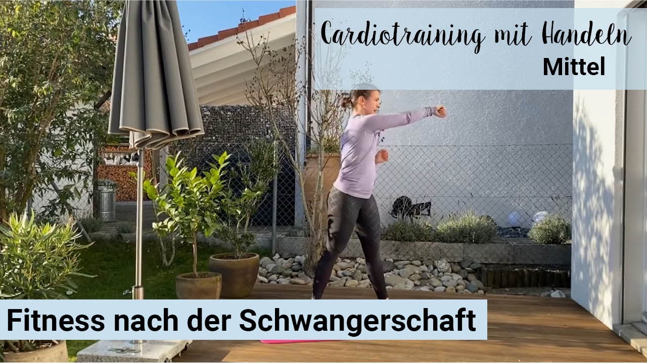 Cardiotraining - Buggyfit: Fitness nach der Schwangerschaft- Mittleres Niveau