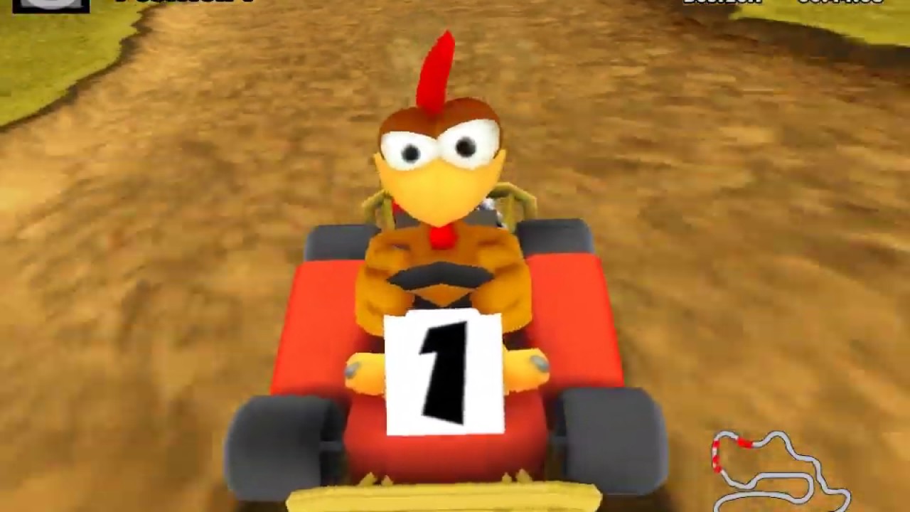 Moorhuhn düst davon - Moorhuhn Kart 2