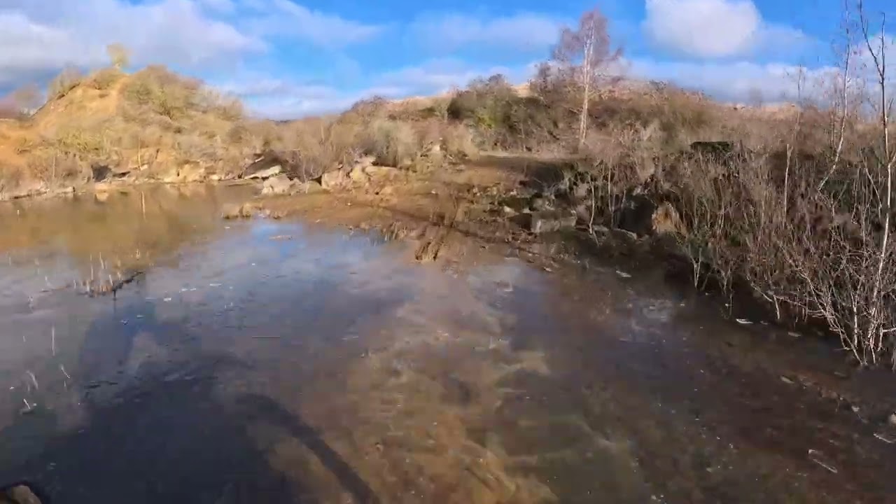 Off-Road heaven! Until I threw it away and hit the deck.