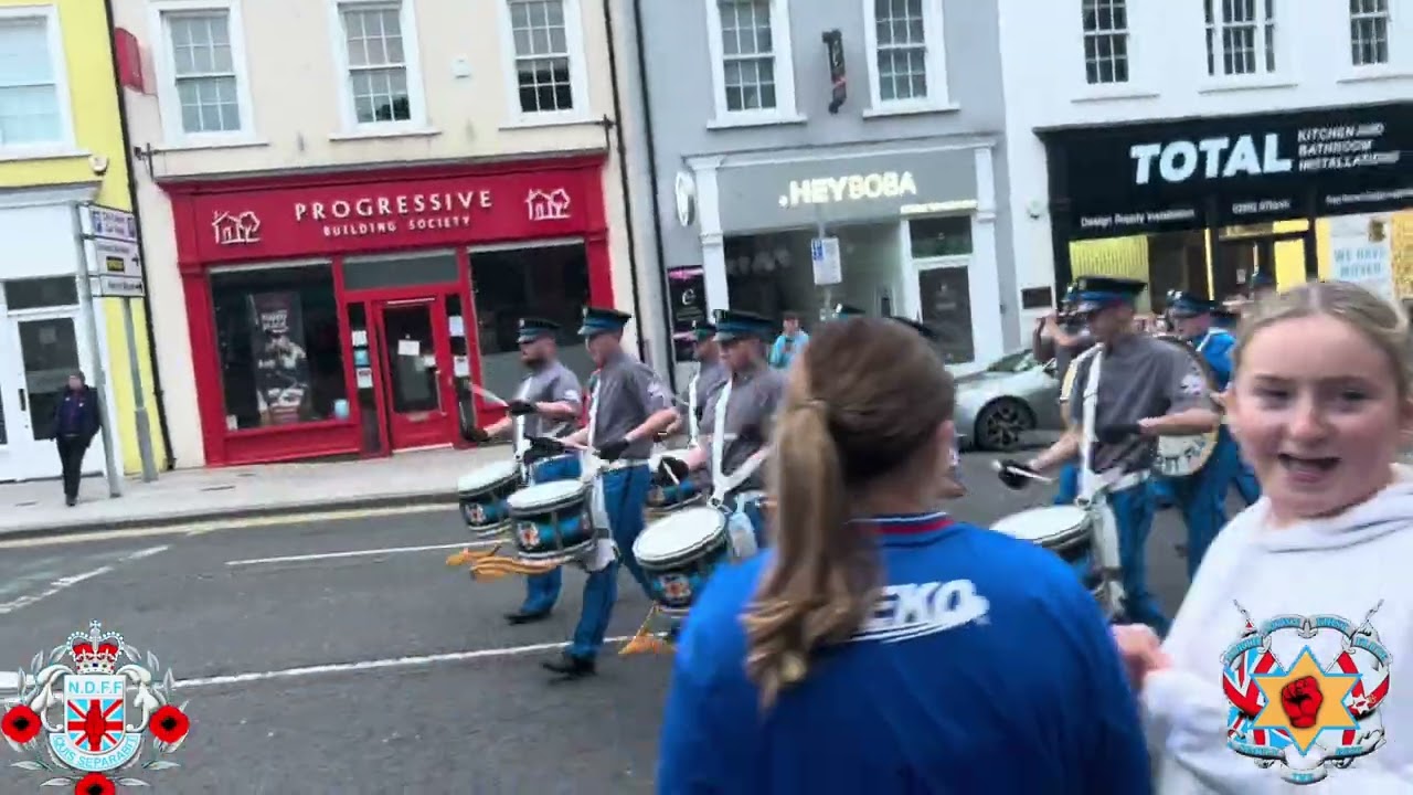 North Down First Flute @ Lambeg Orange & Blue annual parade (Lisburn) 2024