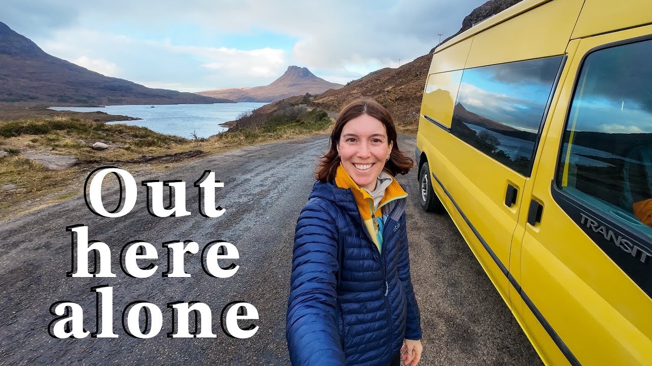 Exploring Scotland’s Remote West Coast | Solo Winter Van Life on the NC500