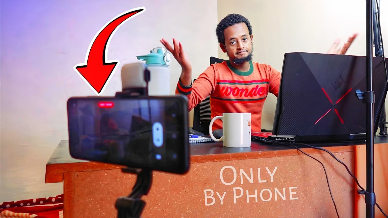 ለጀማሪዎች!! ቪድዮ እንዴት በስልክ ብቻ እንደሚሰራ ላሳያችሁ || Making Cinematic Video For Beginners(Step By Step)