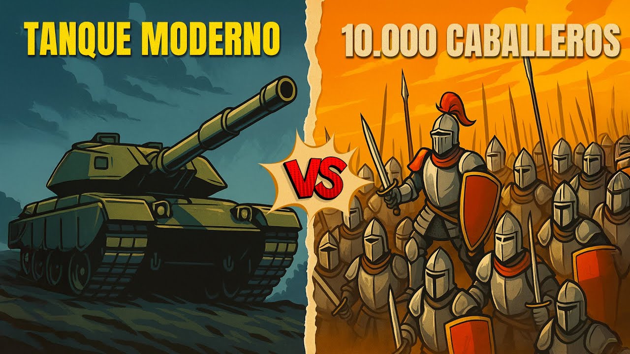 &iquest;Puede un tanque vencer a 10.000 caballeros medievales?