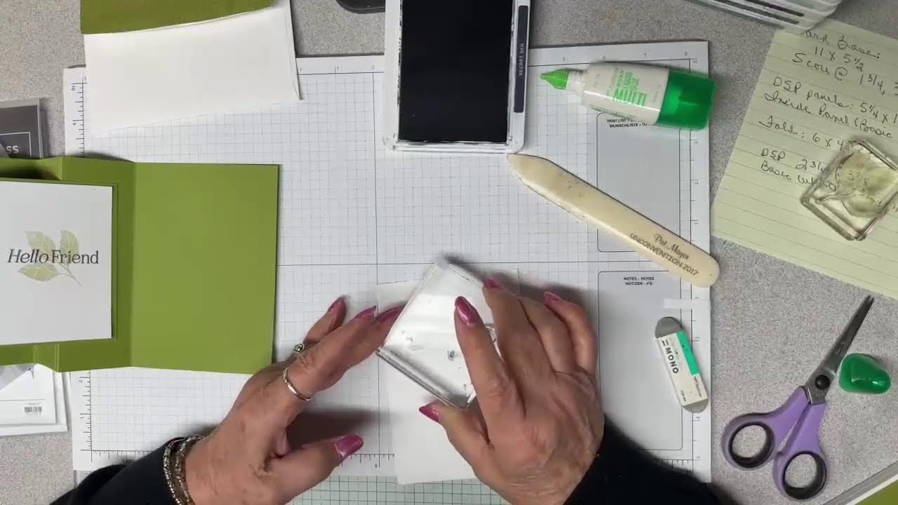 Stampin’ Up! Lovely Arrangements Fun Fold