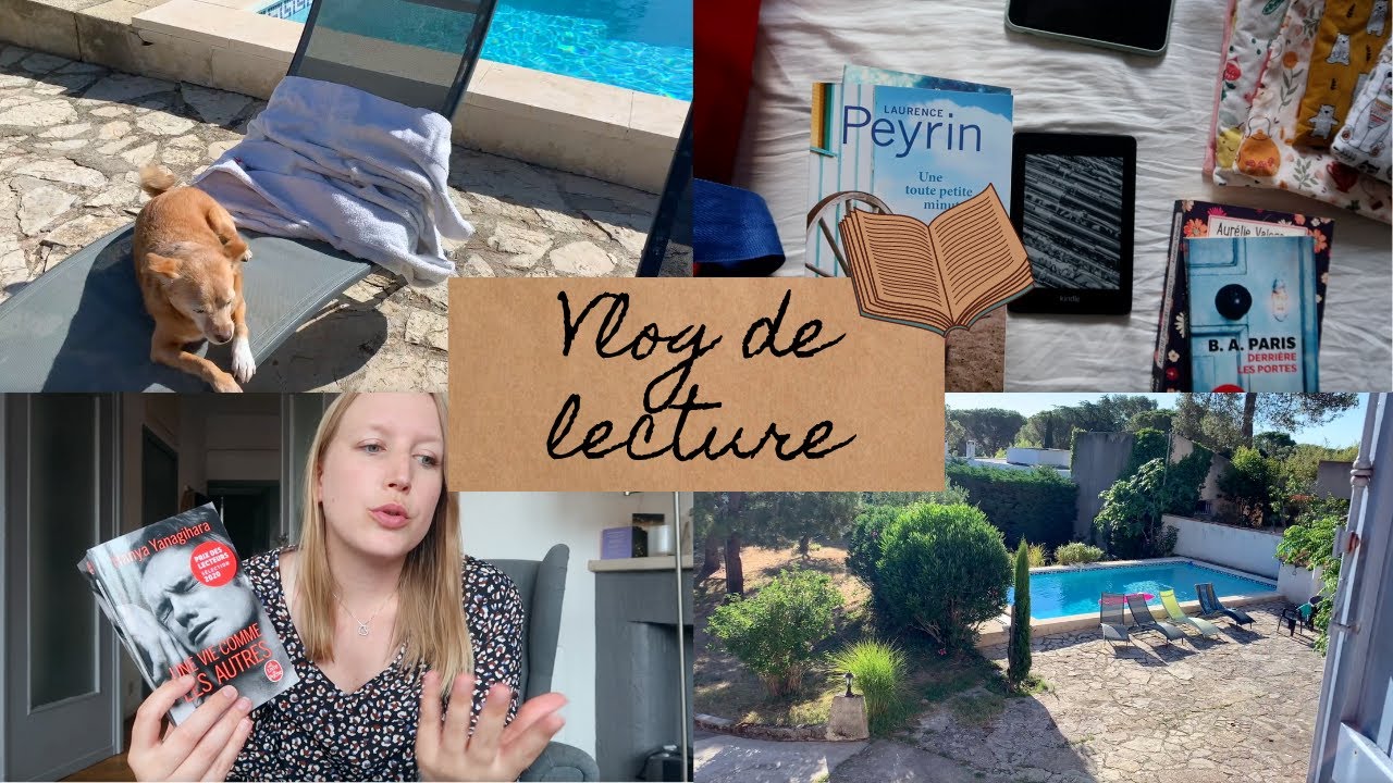 VLOG - Juillet 2021 : Des vacances et une lecture bouleversante