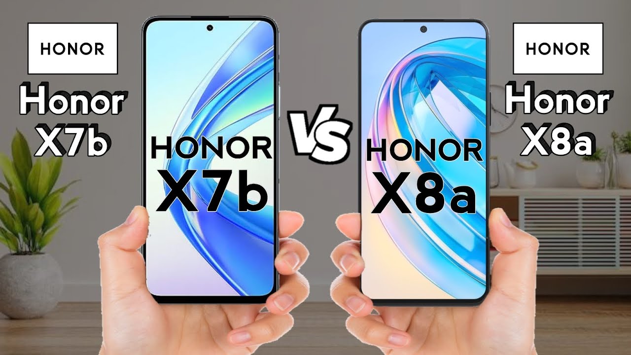 Honor X7b vs Honor X8a