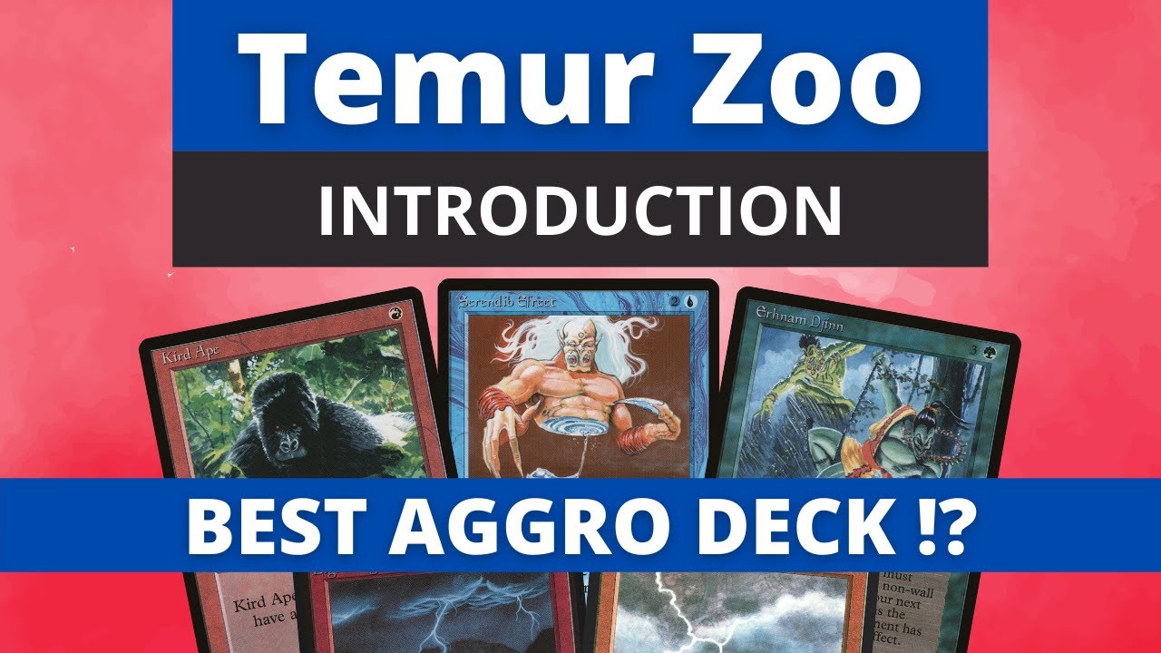 Deck Tech, Temur Zoo, Introduction, Originally designed by Stephen Menendian