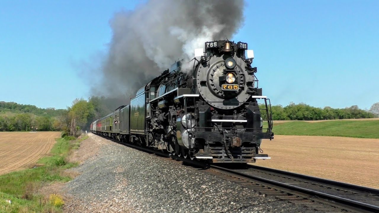 Nickel Plate Road 765 Highballs Down the Wheeling - 5/10/2025