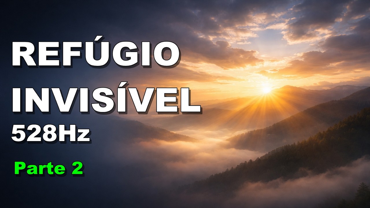 Refúgio Invisível | 528Hz para Descanso da Mente (Parte 2)