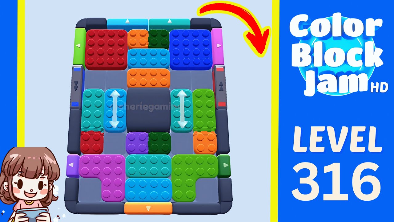 Color Block Jam Level 316 Solution Walkthrough