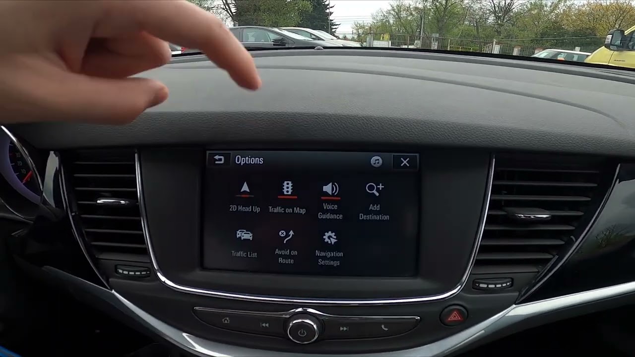 How to Enter and Manage Map in Opel Astra K ( 2015 &ndash; 2022 ) | Use Maps
