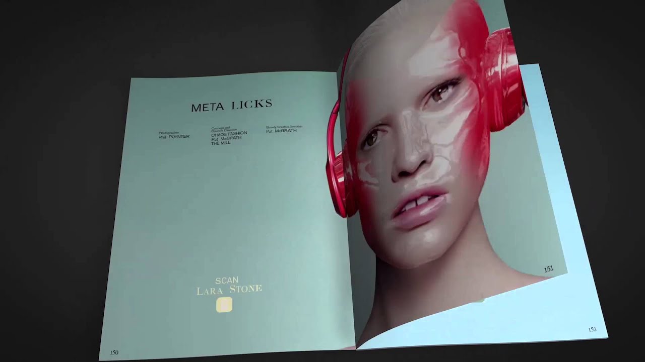 GARAGE Magazine Issue 8 with Augmented Reality