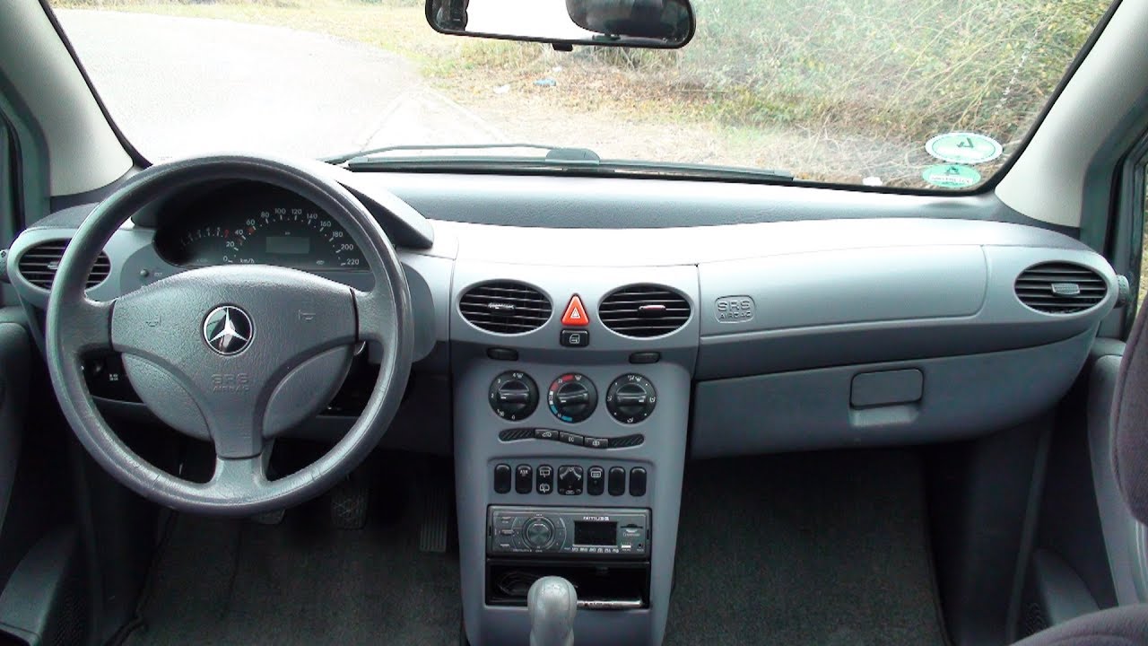 W168 A160 coole Features im Innenraum