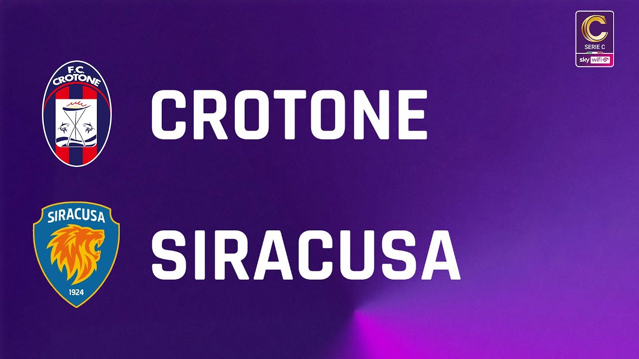 Crotone - Siracusa 2-0 | Gli Highlights | 5&ordf; giornata di Serie C Sky Wifi 2025/2026