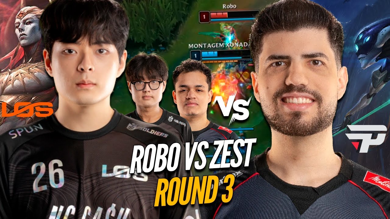 ESSE JOGO FOI MELHOR que CBLOL, ZEST, FEISTY e CARIOK vs ROBO - PAIN vs LOS na SOLOQ