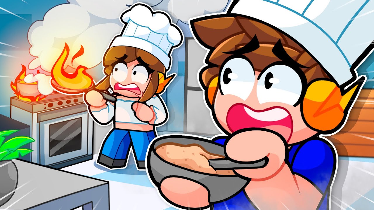 TRABALHAMOS em um RESTAURANTE no Roblox