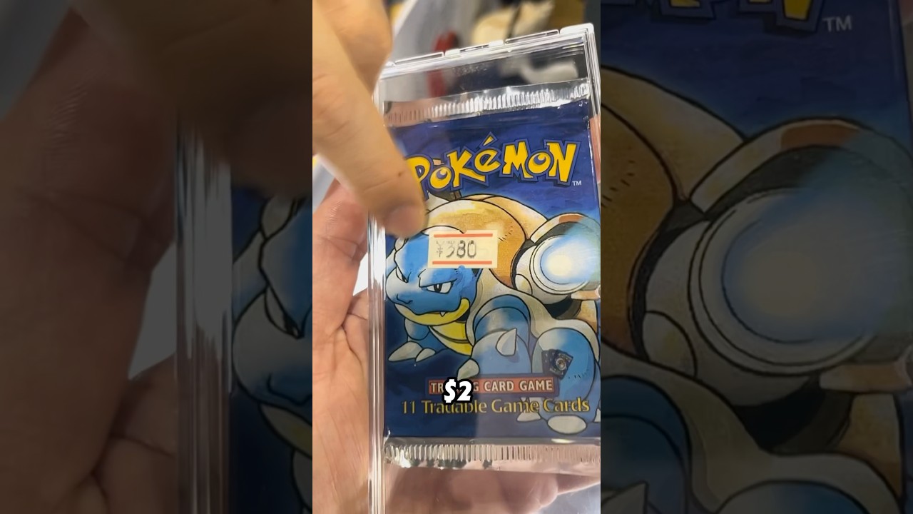 $2 Base Set Pokemon Card Pack