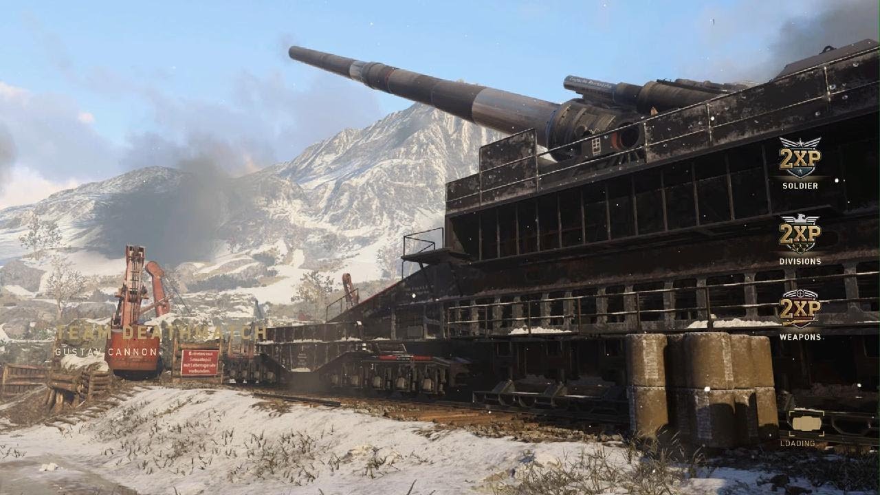 Gustav's Cannon Gameplay | COD: WWII