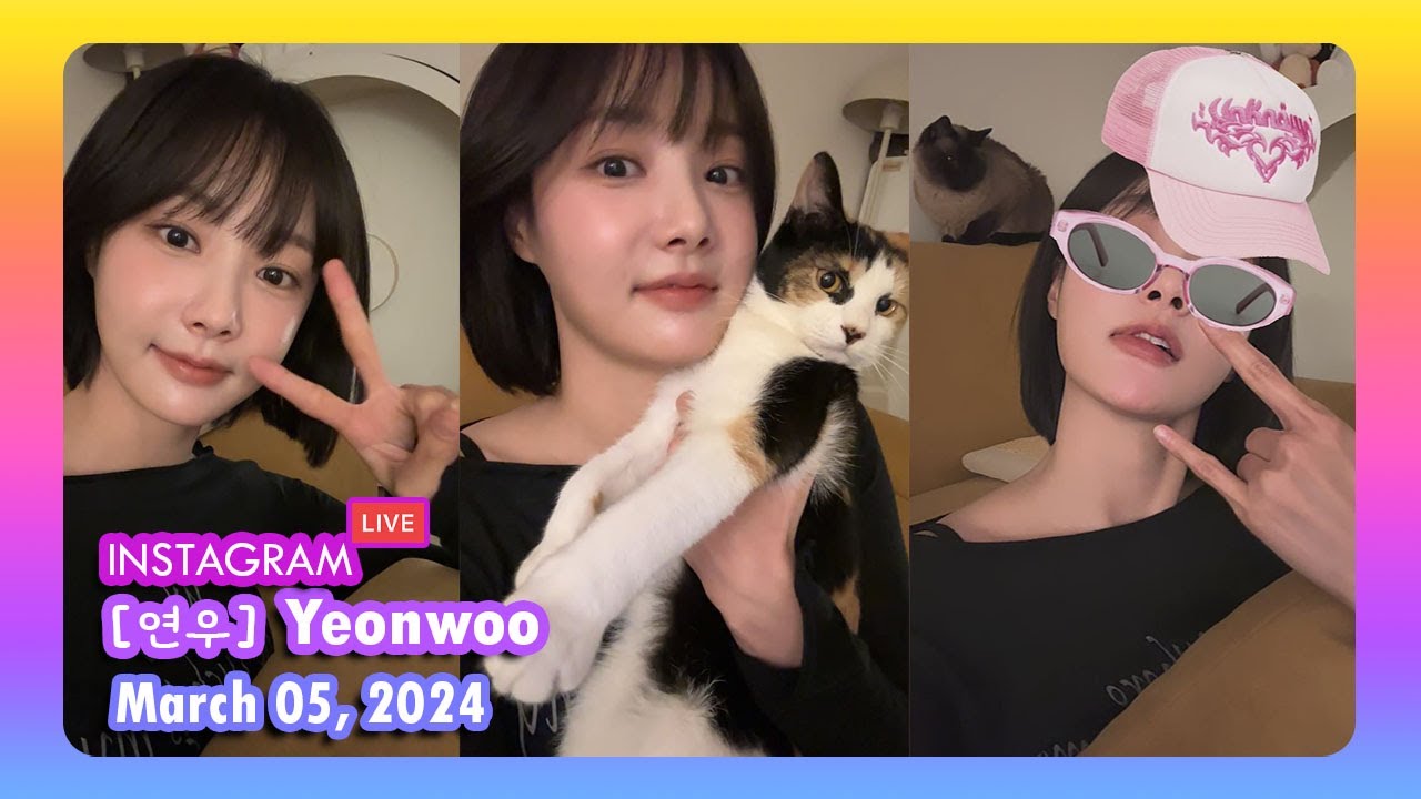 [ 연우 ] Yeonwoo Instagram Live - 20240305