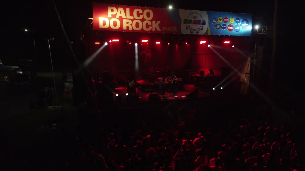 Suffocation of Soul no Palco do Rock 2026 | Peso Extremo Visto do Alto 🚁🔥