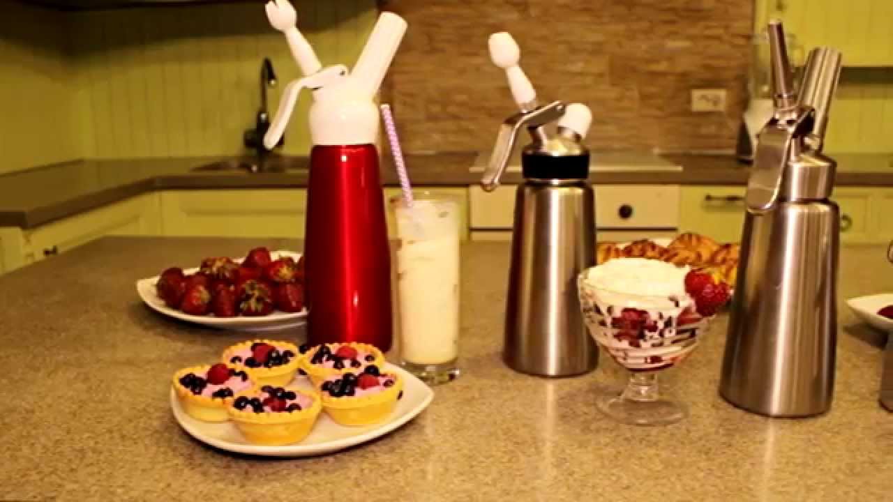 Кулинарные сифоны для домашнего и профессионального применения