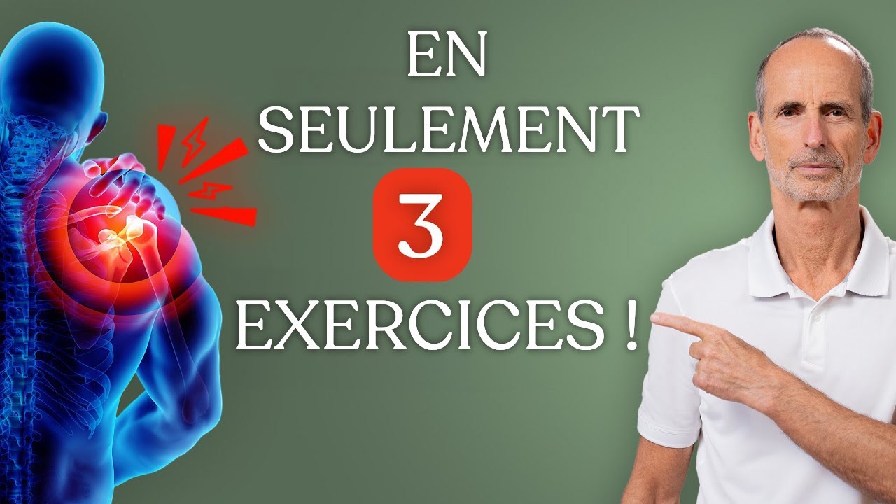 ÉPAULE GELÉE Voici comment la traiter toi-même ! 🙌