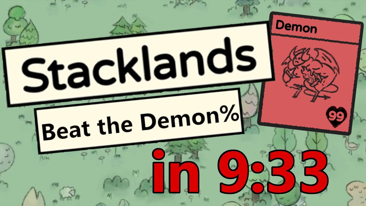 Stacklands Speedrun - Beat the Demon in 9:33