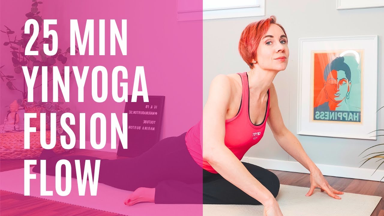 25 min YINYOGA FUSION FLOW - mjuka rörelser för mer energi