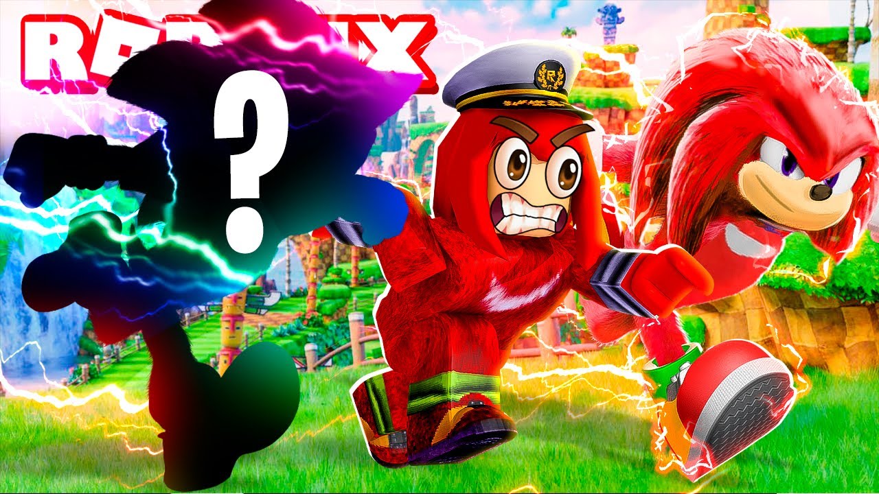 FAKE KNUCKLES vs REAL KNUCKLES and SECRET CHARACTER in ROBLOX