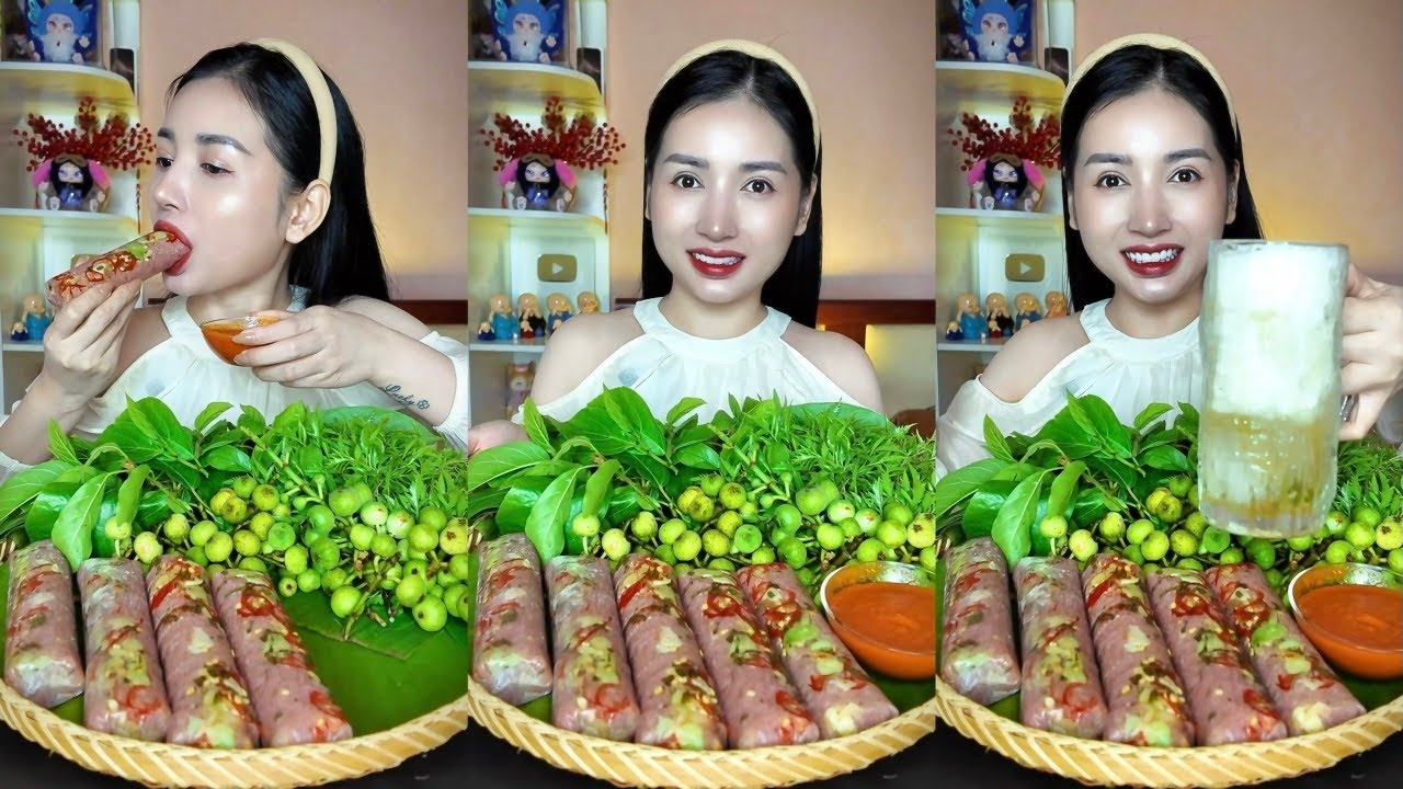 Lần Đầu Ăn NEM THANH HOÁ Chấm TƯƠNG ỚT CAY NHẤT VIỆT NAM | SALLY HẠNG