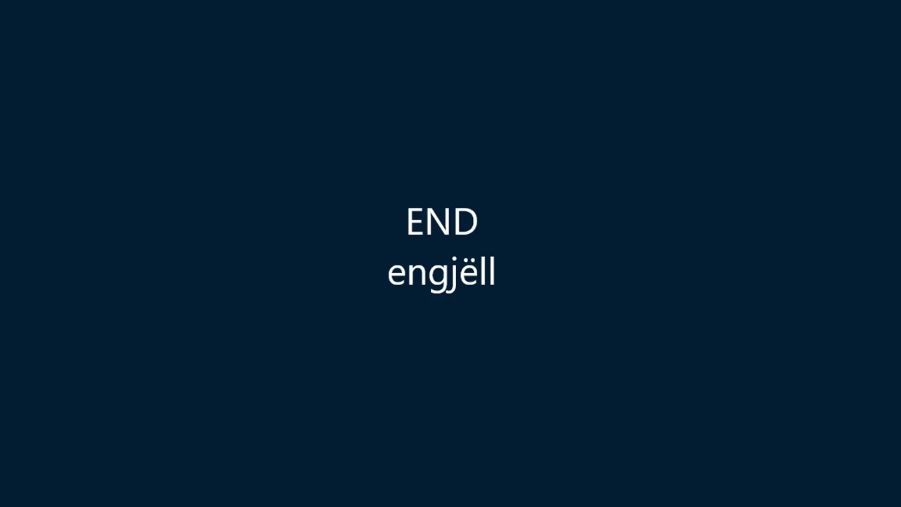 END  - ENGJËLL