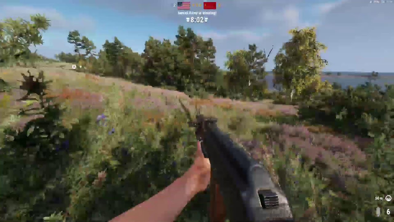 Arma Reforger Ambushing the Americans, spying them😆
