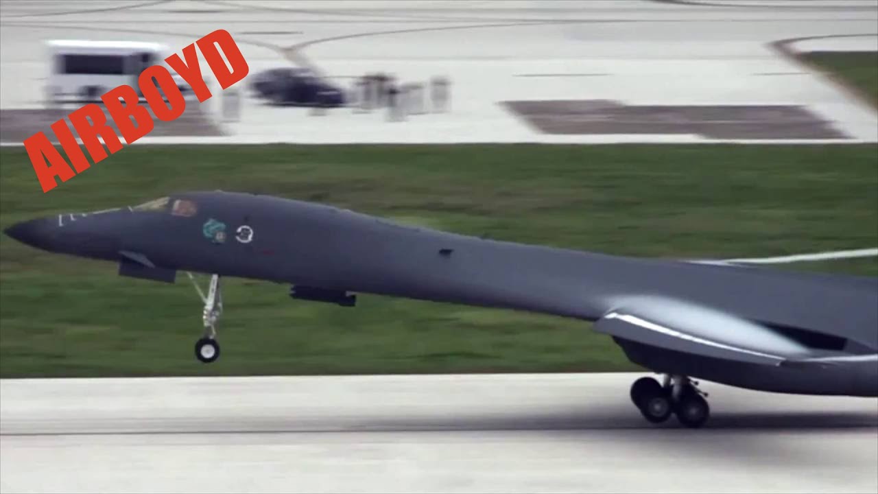 B-1 B-2 B-52 Operations Tower View Andersen AFB